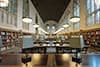 Interior of a Yale library